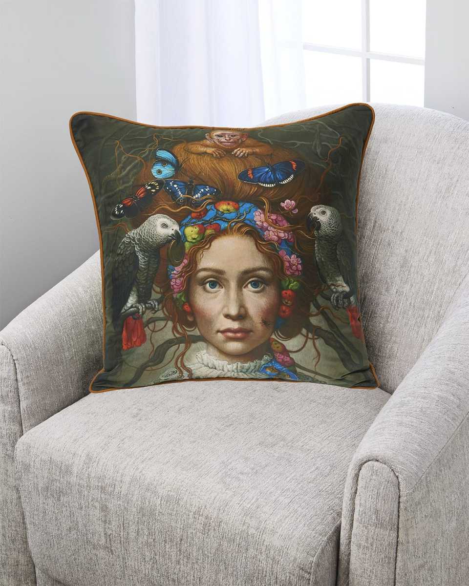 Ties of Life Silk Pillow